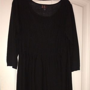 Super cute black sweater dress